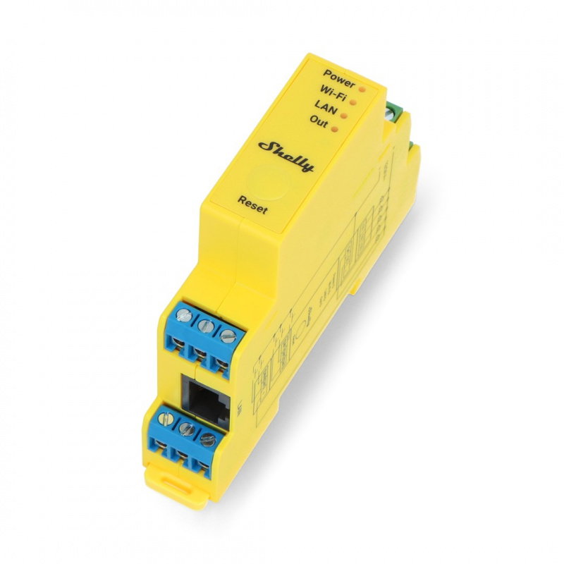 Sterownik LED SHELLY RGBWW Pro Wi-Fi 5-kanałowy DIN