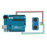 Ultrasonic Distance Sensor - 3.3V (HC-SR04), 180° (red) - zdjęcie 4