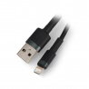 Kabel Lightning USB do USB-C 1m (szaro-czarny) - zdjęcie 1