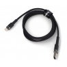 Kabel Lightning USB do USB-C 1m (szaro-czarny) - zdjęcie 2