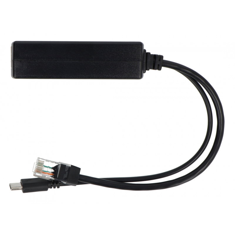 Power-over-Ethernet adapter
