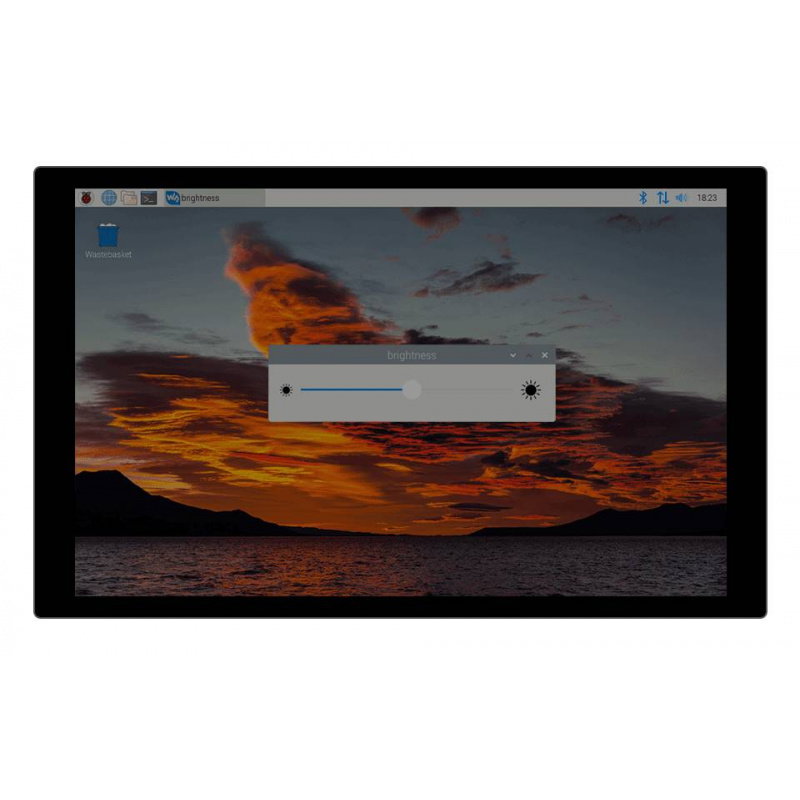 10.1inch Capacitive Touch Display, Optical Bonding Toughened