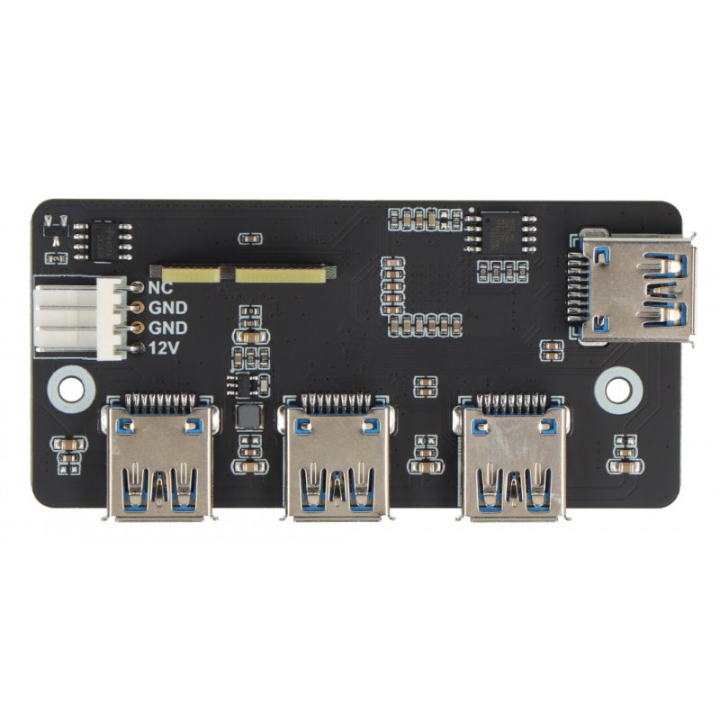 PCIe zu USB 3.2 Gen1 HUB 4x USB Adapter - kompatibel mit