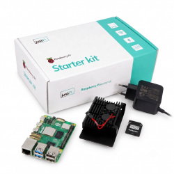 Zestaw justPi z Raspberry 5 4GB + 32GB microSD + akcesoria -