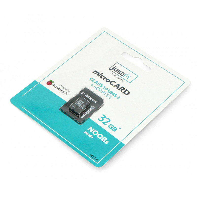 Zestaw justPi z Raspberry 5 4GB + 32GB microSD + akcesoria -