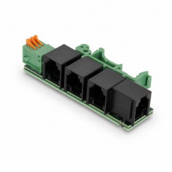 tBSm - rozdzielacz RJ12 (I2C/1-Wire)