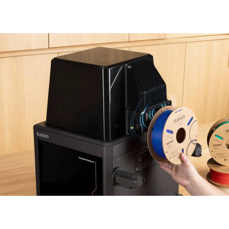 Elegoo PLA White 1,75 mm / 1000 g Paper Spool(RFID) 1KG Paper