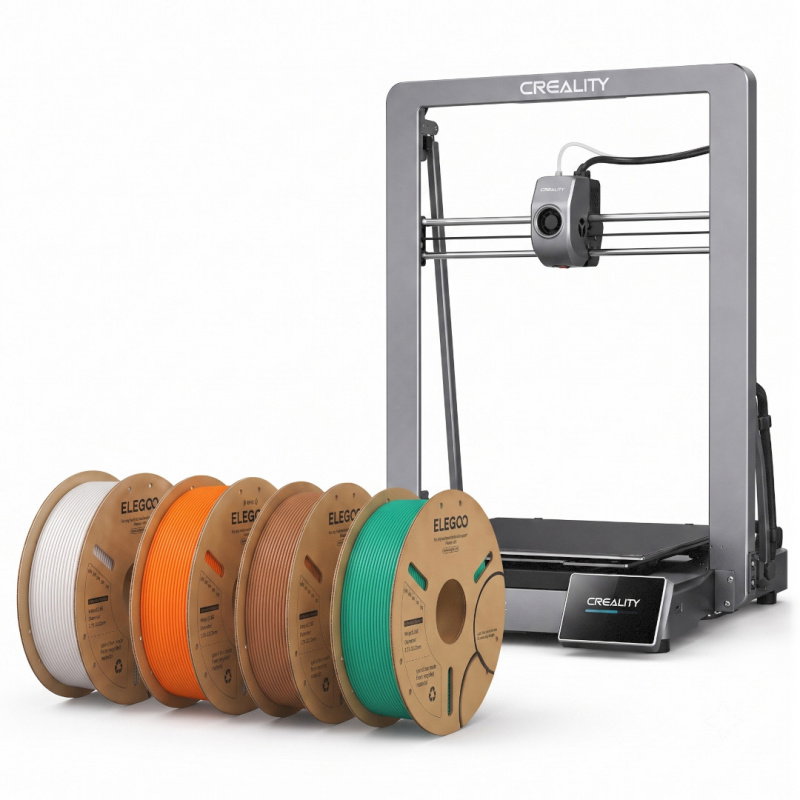 Paket - 3D-Drucker - Creality Ender-3 V3 Plus + 4 PLA-Filamente