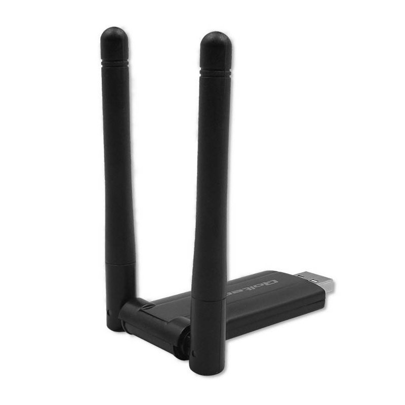 Qoltec Karta sieciowa zewnętrzna | Szybki Adapter USB DUAL