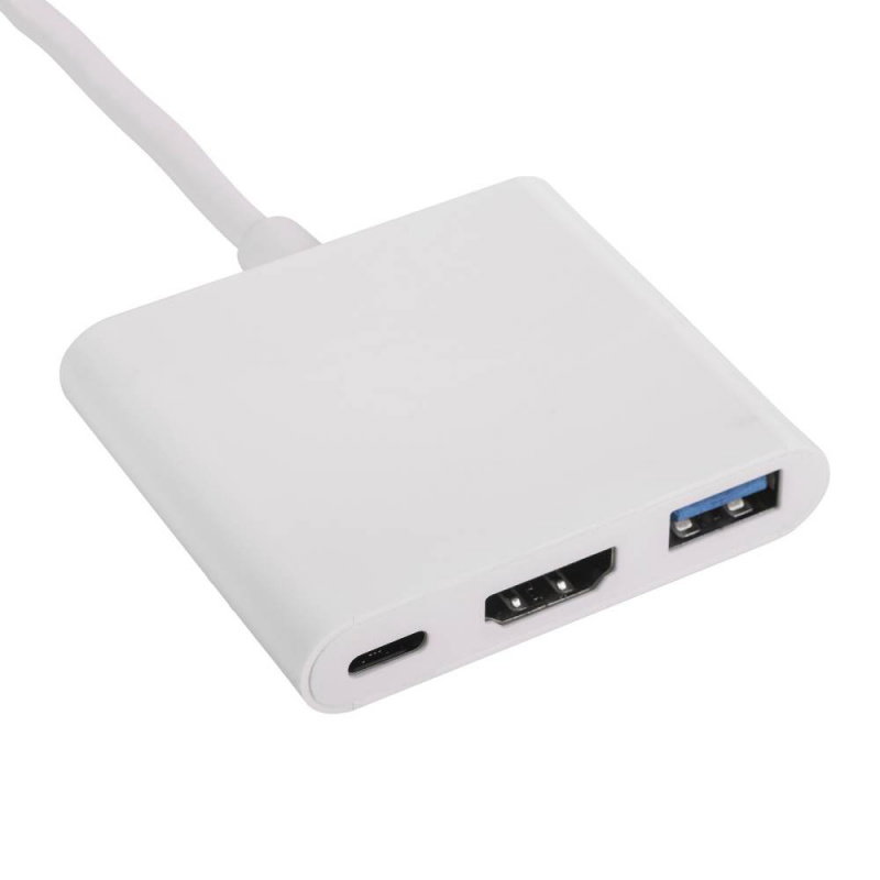 Hub USB Akyga AK-AD-57 USB type C (m) / USB 3.0 A (f) / USB