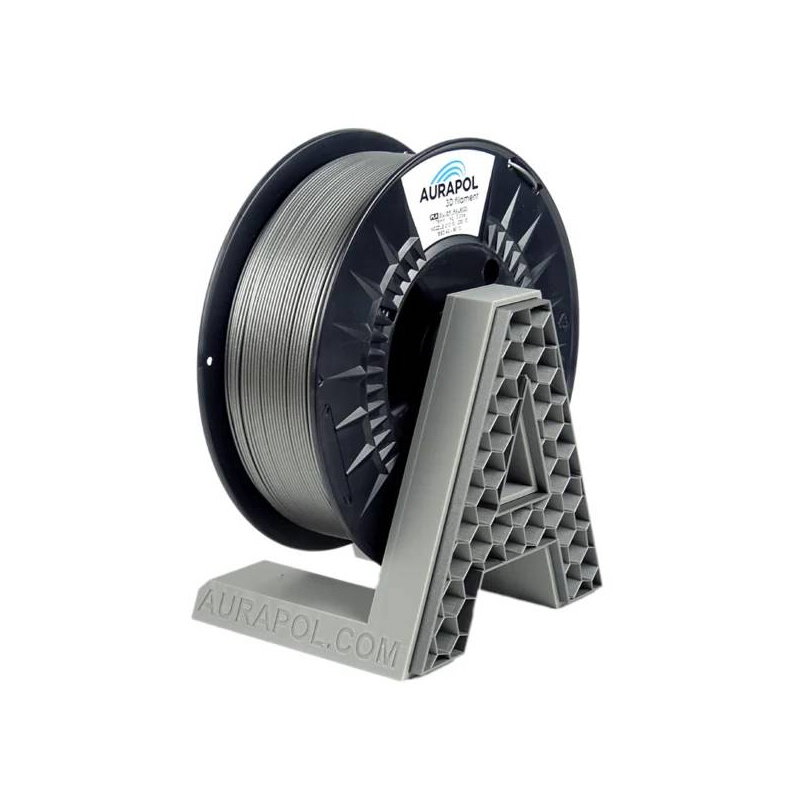AURAPOL PLA 3D Filament Silver