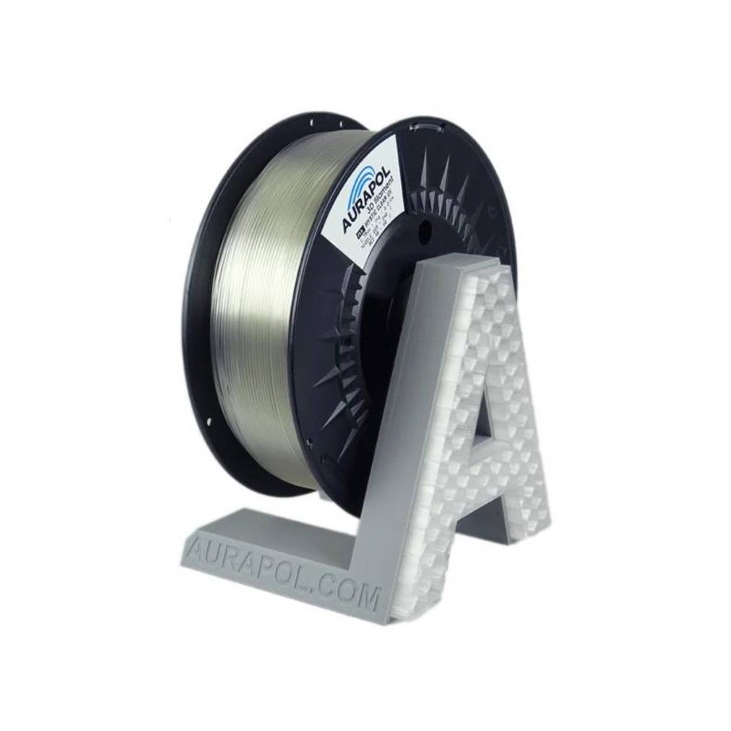 AURAPOL PLA 3D Filament MYSTIC CLEAR UV