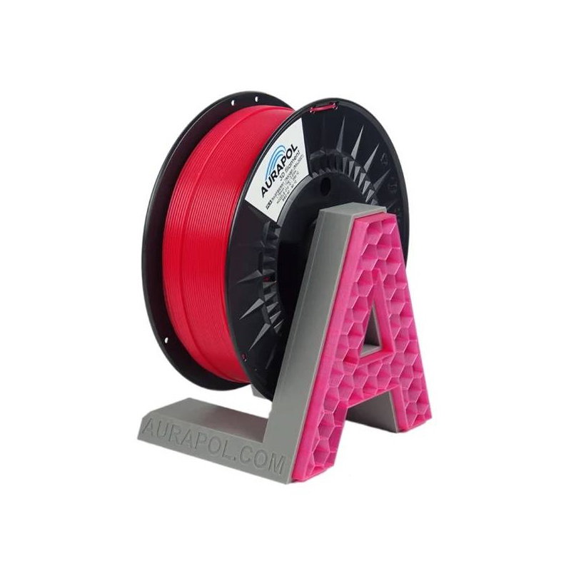 AURAPOL PLA 3D Filament Raspberry