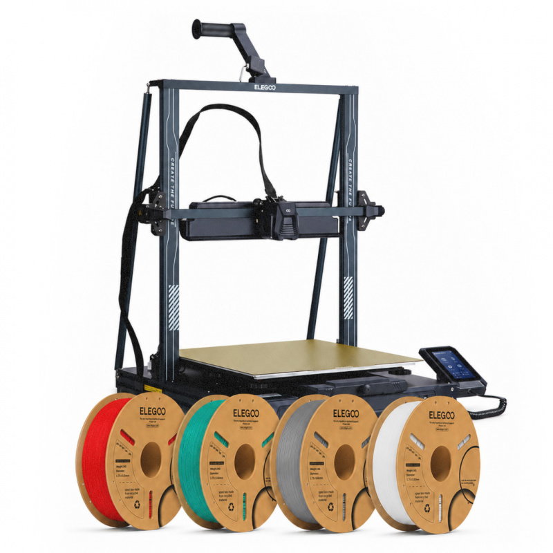 Paket - 3D-Drucker - Elegoo Neptune 4 Max + 4 PLA-Filamente