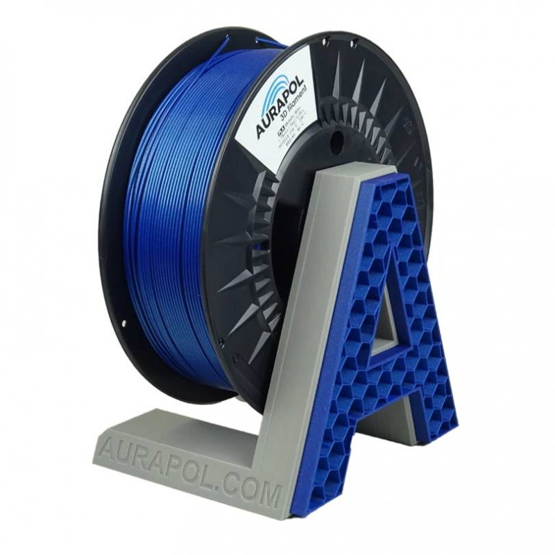 AURAPOL PLA 3D Filament Metallic blue