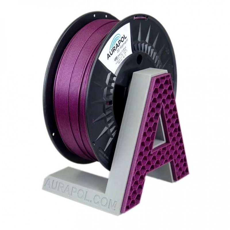 AURAPOL PLA 3D Filament Metallic purple