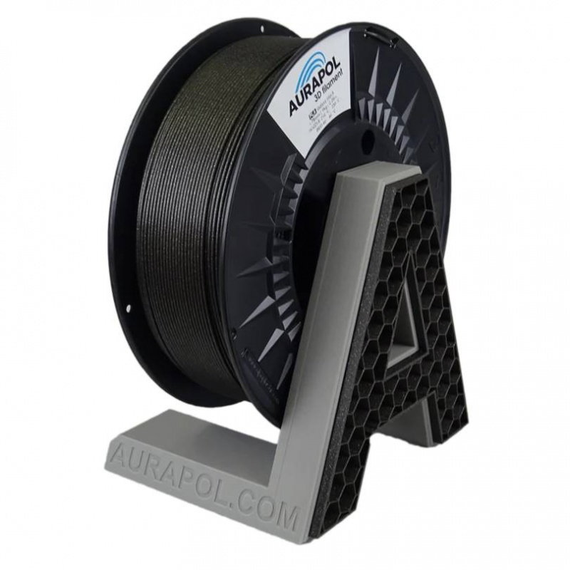 AURAPOL PLA 3D Filament Galaxy Black