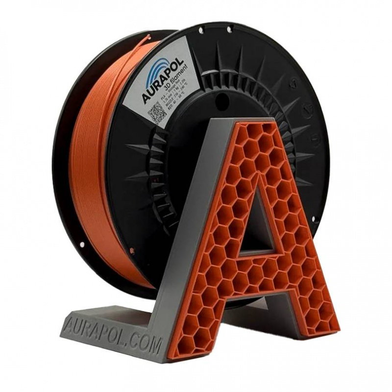 AURAPOL PLA 3D Filament Vintage Red
