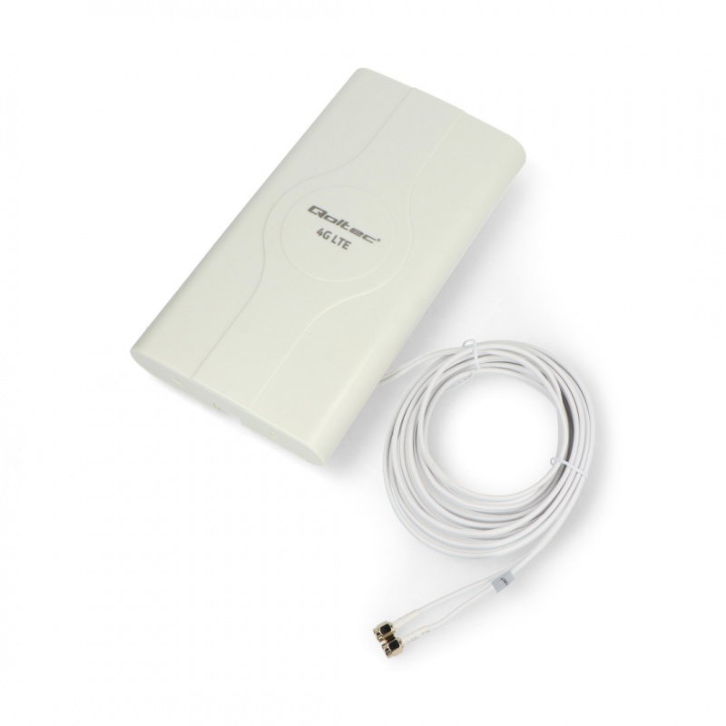 Qoltec Antena 4G LTE DUAL z podwójnym złączem SMA| 30dBi |