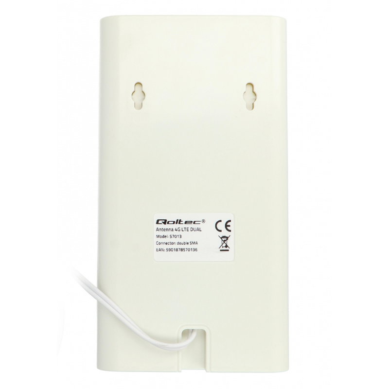 Qoltec Antena 4G LTE DUAL z podwójnym złączem SMA| 30dBi |