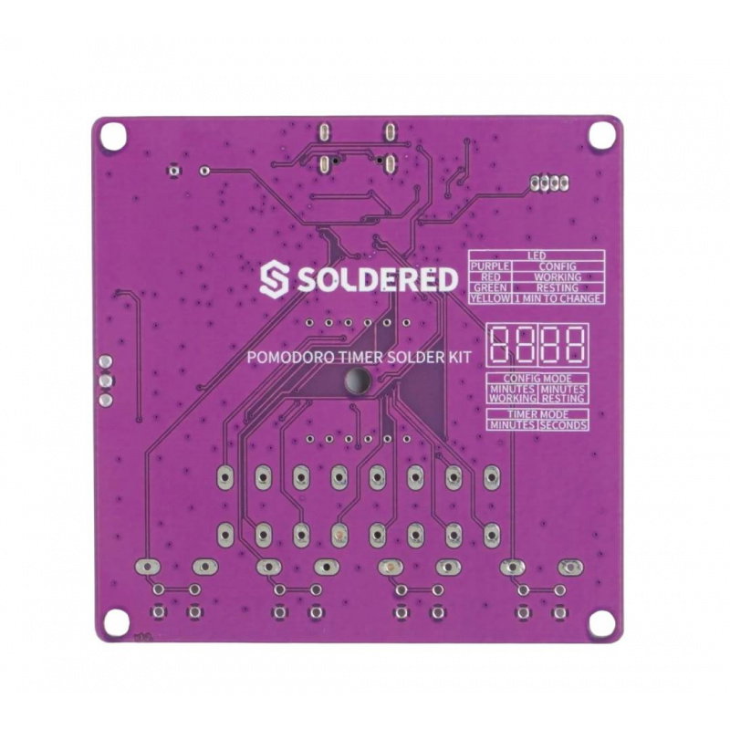 Pomodoro Timer Solder Kit