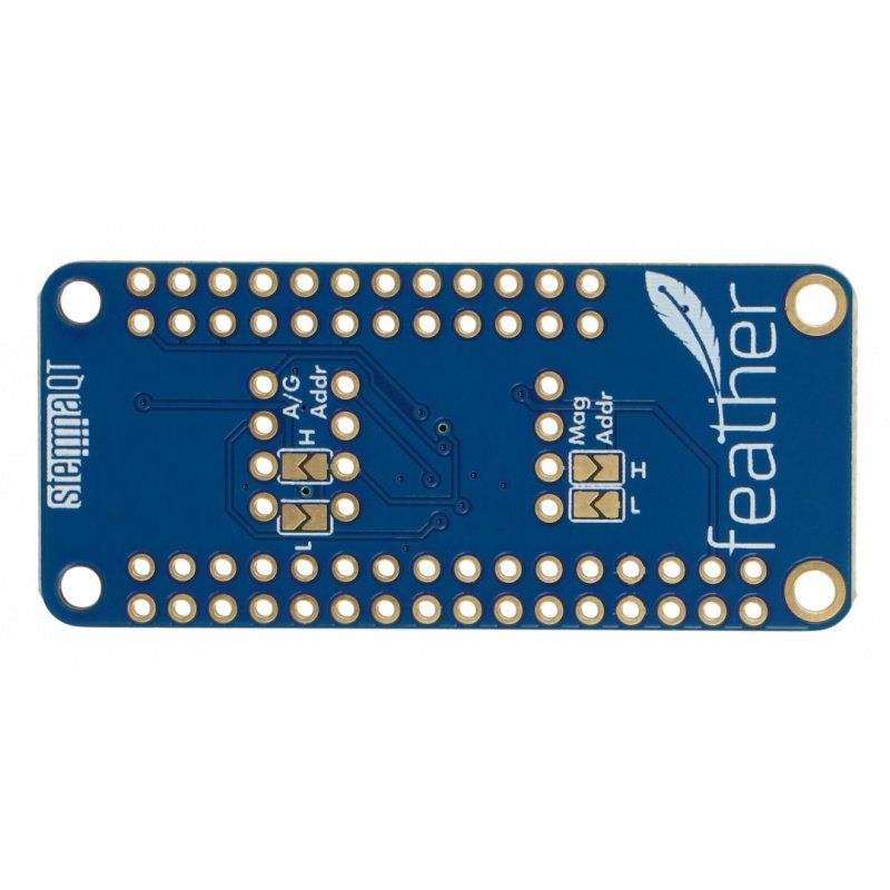 LSM6DSOX + LIS3MDL IMU 9DoF FeatherWing -