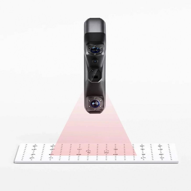Revopoint glass substrate with a high precision coded