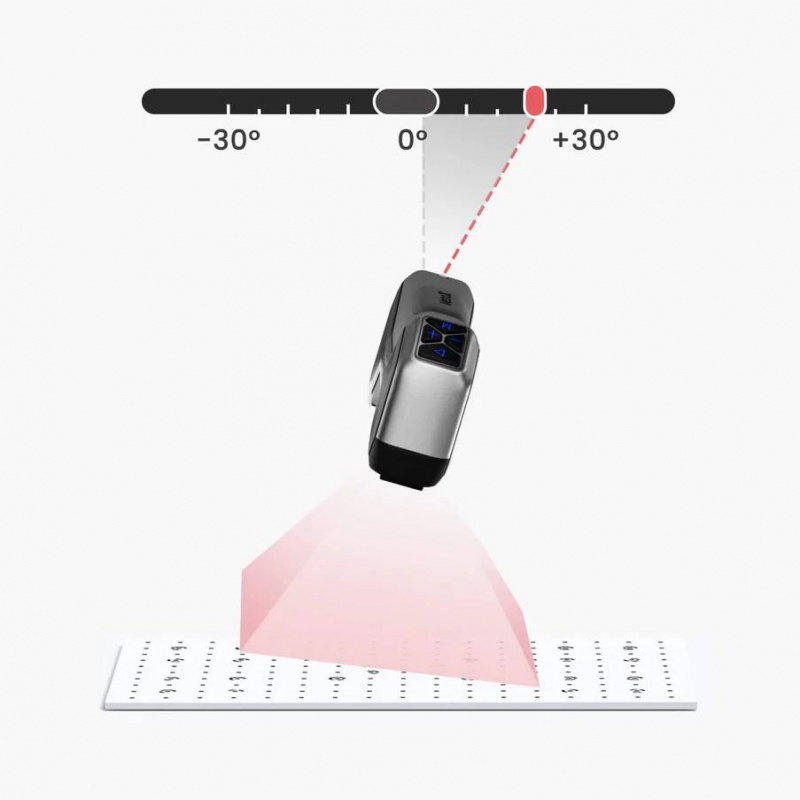 Revopoint glass substrate with a high precision coded