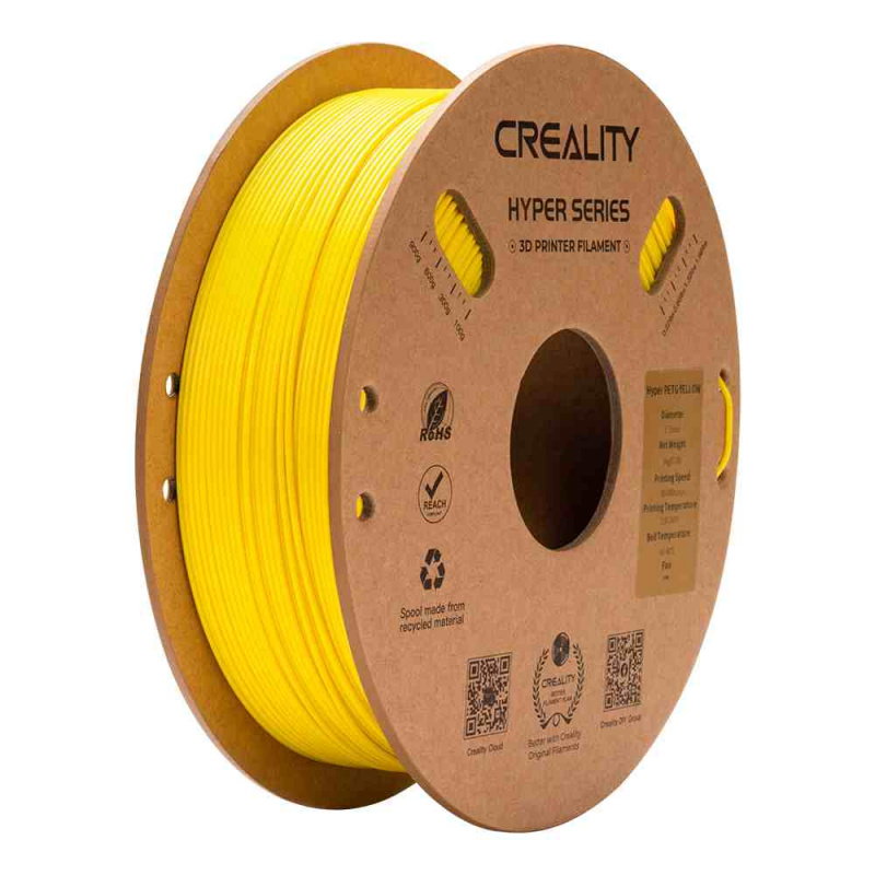 Hyper-PETG Yellow_ 1.75_ 1KG_ Environmentally friendly paper
