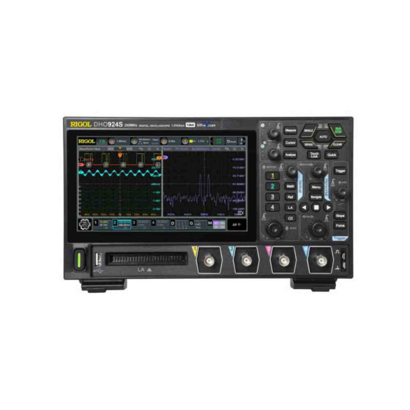 12-bit Oscyloskop RIGOL DHO924S 4CH 250MHz 1.25GSa/s + 1 CH