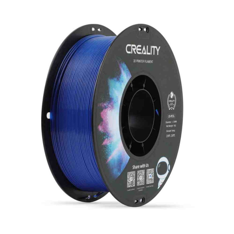 CR-PETG Blue_1.75_1KG_Lowless Tray_Black and White Box_CREALITY