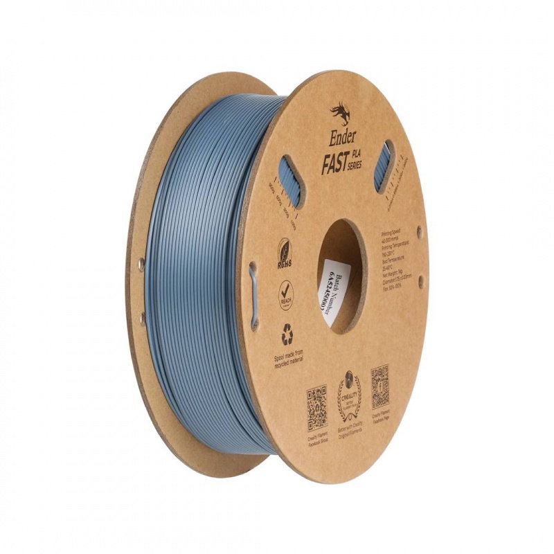 Ender Fast PLA grey _1.75_1KG_ Environmentally friendly paper