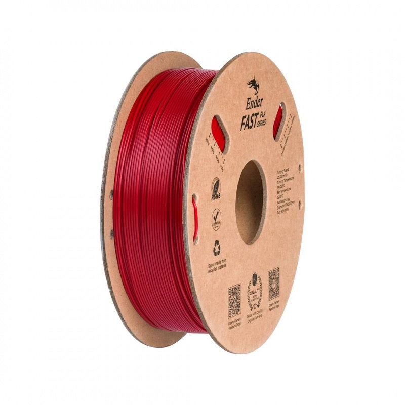Ender Fast PLA Fire red _1.75_1KG_ Environmentally friendly