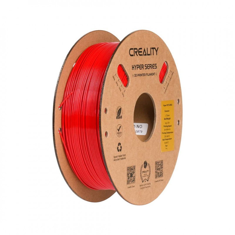 Creality Hyper PETG Filament 1,75 mm 1 kg - Rot