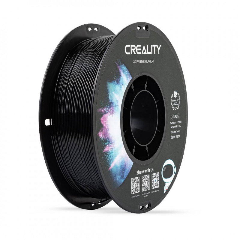 Creality CR-PETG 1.75mm 1kg Filament - Schwarz