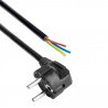 Kabel zasilający bez zakończenia Akyga AK-OT-01A CCA 3x0.5mm2 - zdjęcie 1