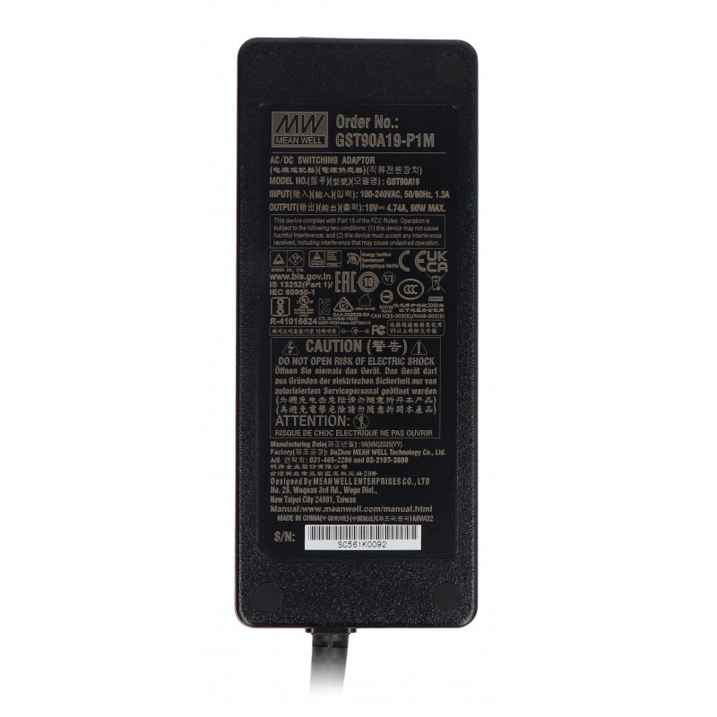 Zasilacz desktop 90W 19V 4.74A - GST90A19-P1M