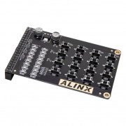 Matrix button and LED expansion module AN0404