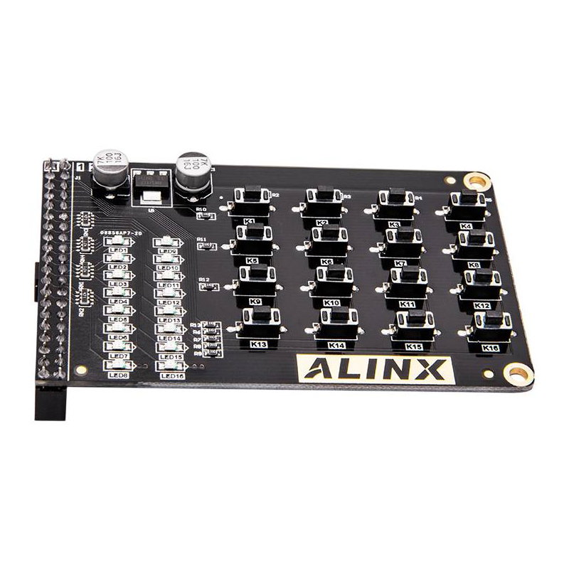 Matrix button and LED expansion module AN0404