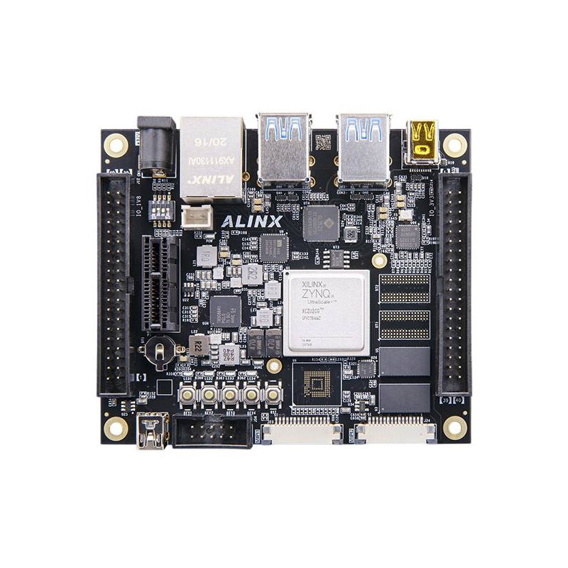 AXU2CGA Dev Board & Kit with AMD Zynq US+ MPSoC ZU2CG