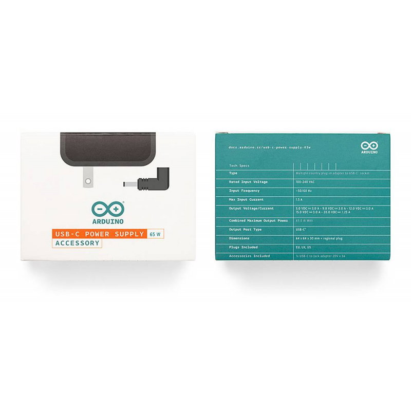 Arduino USB-C Power Supply (65W)