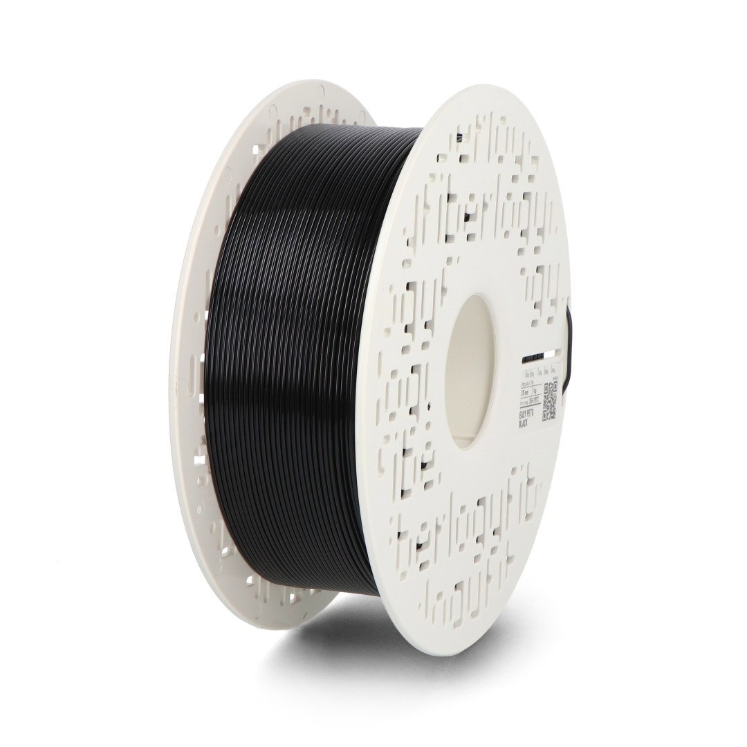 Fiberlogy Easy PETG 1,75mm 1kg Filament - Schwarz