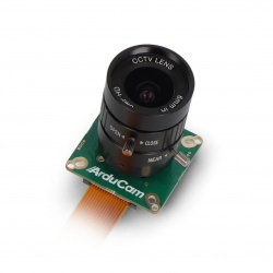 IMX477P 12,3 MPx HQ-Kamera mit 6 mm CS-Mount-Objektiv – für