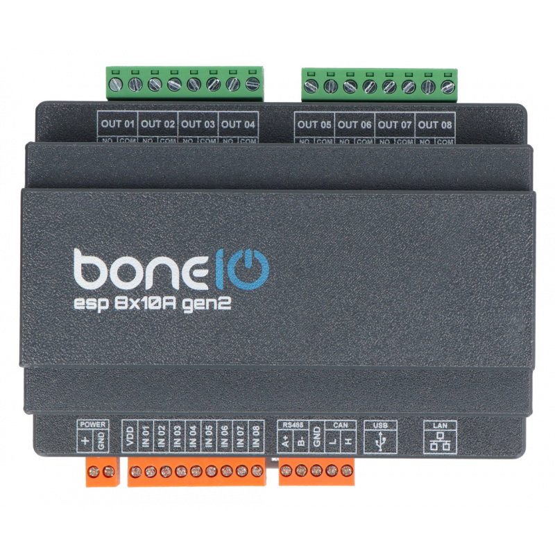 boneIO ESP 8x10A - inteligentny sterownik - Home