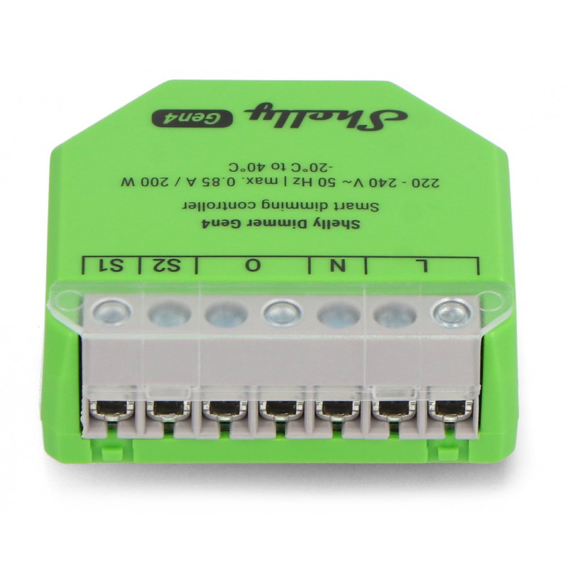 Inteligentny ściemniacz Shelly Dimmer Gen4 Zigbee/Matter