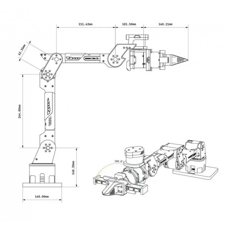 reBot Arm B601-DM (Without Power Supply)