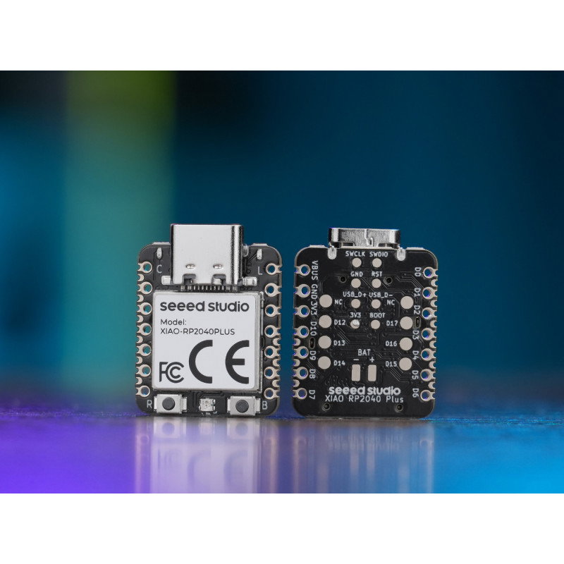Seeed Xiao RP2040 Plus - 26 GPIO/Li-Ion-Laden - Arduino/MicroPython - Seeedstudio 100059977