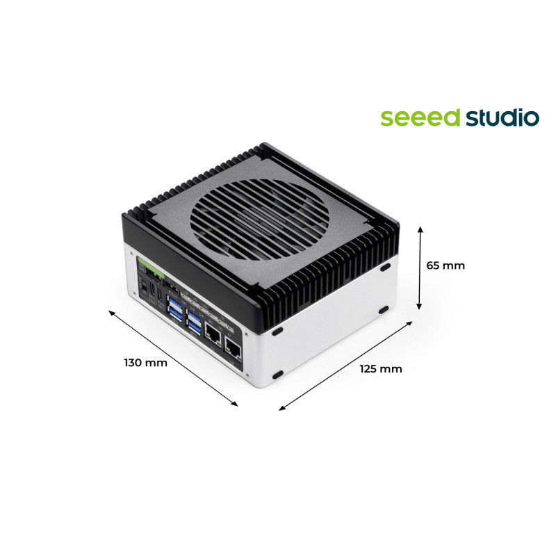 reComputer Robotics J4012 - Nvidia Jetson Orin NX 16GB RAM + 128GB NVMe - ohne Netzteil - Seeedstudio 114110310