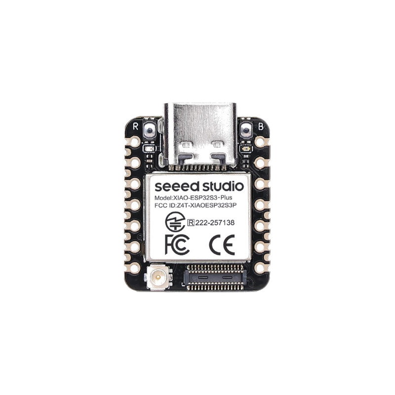 Seeed Xiao ESP32-S3 Plus - WLAN/Bluetooth - 16 MB Flash - Arduino/MicroPython - Seeedstudio 102010671