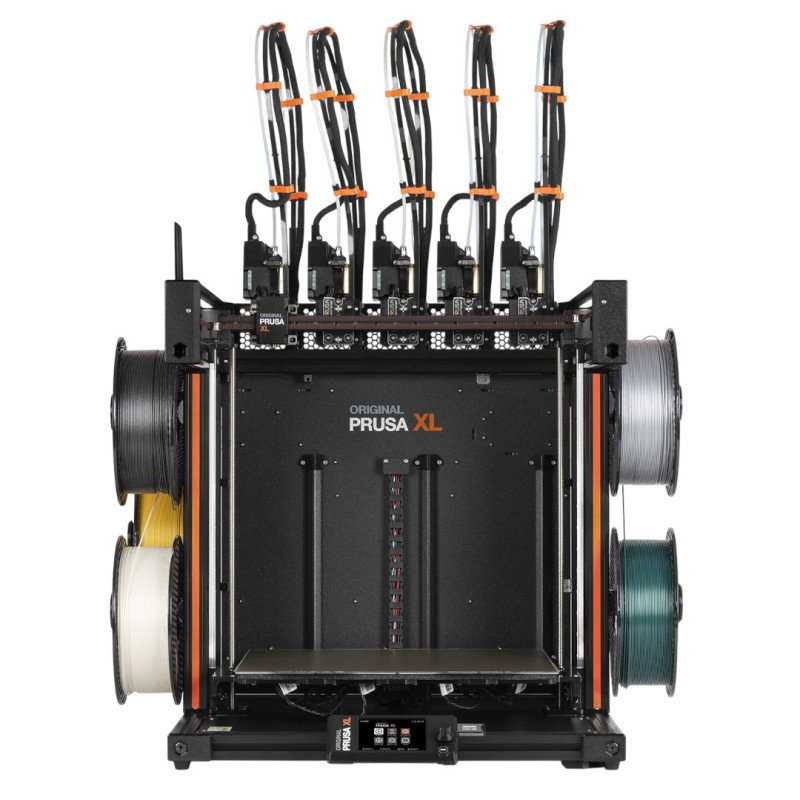 3D-Drucker - Original Prusa XL - 5 Köpfe - montiert - Critical Infrastructure Edition - mit verschlüsseltem USB-Stick 30 GB